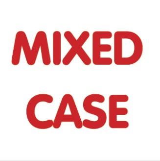 3.5 x 3.5 Mixed Case Label T3535007