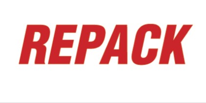 2 x 4 Repack Label T240010